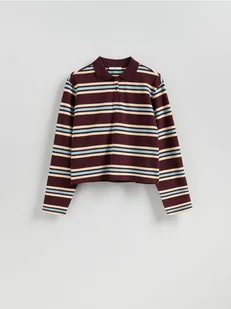 Reserved - Longsleeve polo - wielobarwny - Moda i Uroda OUTLET - miniaturka - grafika 1