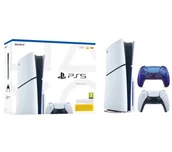 Konsole Playstation - Sony PlayStation 5 Slim E Chassis PS5 1TB z napędem + Dodatkowy Pad Chroma Indigo - miniaturka - grafika 1