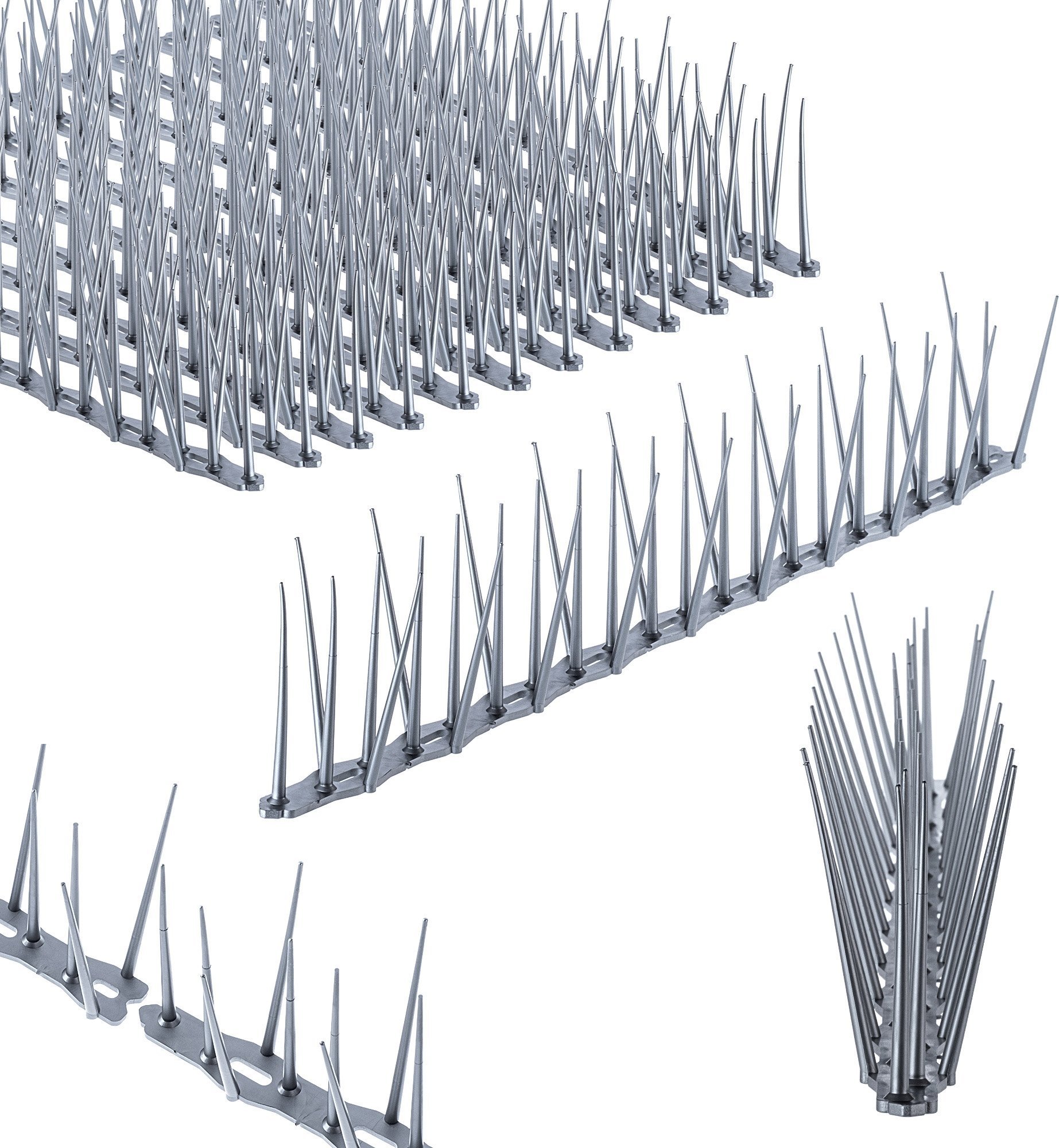 Kadax 12x Kolce Na Ptaki Przeciw Ptakom Nierdzewne Wysokie 5,82m