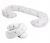 Poduszki do karmienia - Poduszka ciążowa typu C rogal do spania dla kobiet w ciąży, Lama Love, wzór Ważki, 300 cm - miniaturka - grafika 1