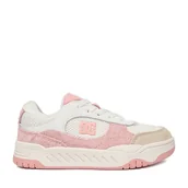 Buty dla dziewczynek - Sneakersy DC Shoes CEO-CP40-23383H Biały - miniaturka - grafika 1