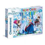 Puzzle - Clementoni 60 elementów Super Kolor Kraina Lodu GXP-629915 - miniaturka - grafika 1