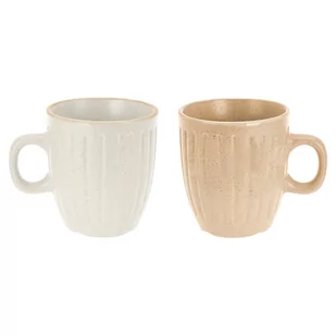 EH 2-częściowy komplet filiżanek z kamionki Stone, 150 ml - Kubki - miniaturka - grafika 1