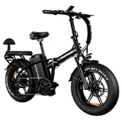 Rowery elektryczne - RATTAN LM Ultra Electric Bike 1000W Motor 48V 40 5Ah Battery 20*4 inch Tires 50km/h Max Speed 190km Max Range Hydraulic B - miniaturka - grafika 1
