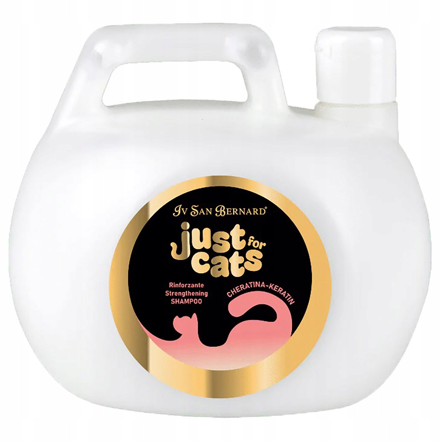 Iv San Bernard Just For Cats Keratin 1 l szampon z keratyna dla kotów