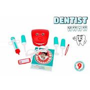 Zabawy w naśladowanie dorosłych - Zestaw Dentysta Edukacyjny Dla Dzieci Lekarz - miniaturka - grafika 1