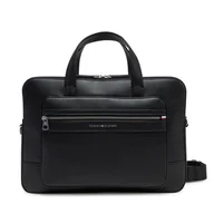 Torby na laptopy - Torba na laptopa Tommy Hilfiger Th Central Computer Bag AM0AM13203 Czarny - miniaturka - grafika 1