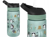 Shakery i bidony sportowe - COOLPACK Bidon Szkolny BIBBY Shoppy Szopy 420 ml - miniaturka - grafika 1