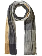 Apaszki i szaliki męskie - Camel Active Szal w kolorze granatowo-oliwkowo-żółtym - miniaturka - grafika 1