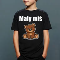 Koszulki dla chłopców - Mały miś - koszulka dziecięca - miniaturka - grafika 1