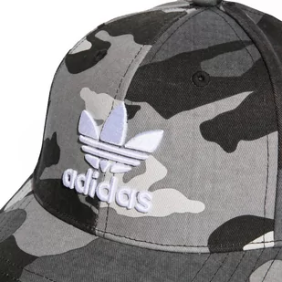 Czapka ADIDAS Camo Baseball Cap OSFM moro z daszkiem - Czapki damskie - miniaturka - grafika 4