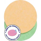Pozostałe akcesoria do makijażu - Top Choice Gąbki do demakijażu aktywowane wodą 2szt mix kolorów - miniaturka - grafika 1