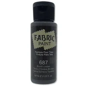 Zabawki kreatywne - Farba do tkanin Jasnych i Ciemnych Brązowa Aureo 59ml - miniaturka - grafika 1