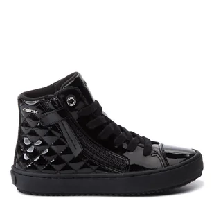Sneakersy Geox J Kalispera G. D J944GD 000HH C9999 S Czarny - Buty dla dziewczynek - miniaturka - grafika 1
