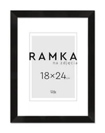 Ramki na zdjęcia - Ramka na zdjęcia 18x24 cm Czarna - miniaturka - grafika 1