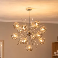 Lampy sufitowe - Avonni Żyrandol AV-1777-13K z 13 szkłami, chrom - miniaturka - grafika 1