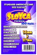 Akcesoria do gier planszowych - SLOYCA Koszulki Standard American Premium 56x87mm(100szt) - miniaturka - grafika 1