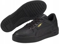Sneakersy męskie - Buty sportowe Puma Ca Pro Classic r.42 Czarne Skórzane Trampki Sneakersy - miniaturka - grafika 1