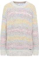 Swetry damskie - ALARY Damski sweter z okrągłym dekoltem, wielokolorowa, XS-S - miniaturka - grafika 1