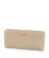 Portfele - Portfel Damski Duży Skóra Ekologiczna Na Karty PUCCINI Beżowy BLP837B-6A - miniaturka - grafika 1