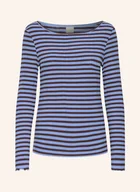 Koszulki i topy damskie - Ichi Koszulka Z Długim Rękawem Ihcella blau - ICHI - miniaturka - grafika 1