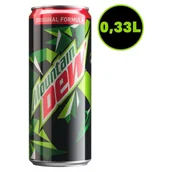 Napoje gazowane - Mountain Dew Napój gazowany 330 ml - miniaturka - grafika 1