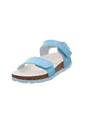Superfit Dziewczęce pantofle 1000123 kapcie domowe, niebieski 8020, 35 EU