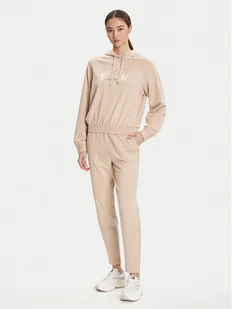EA7 Emporio Armani Dres 7W000687 AF12502 U1046 Beżowy Regular Fit - Dresy damskie - miniaturka - grafika 1