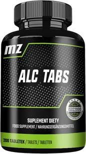 MZ-STORE ALC ACETYLOWANA L-KARNITYNA ALCAR 200 TABLETEK - Spalacze tłuszczu - miniaturka - grafika 1