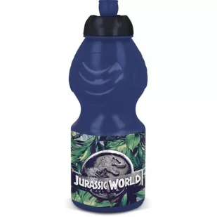 Jurassic World: Butelka wody plastikowa - 400 ml - Bidony dla dzieci - miniaturka - grafika 1