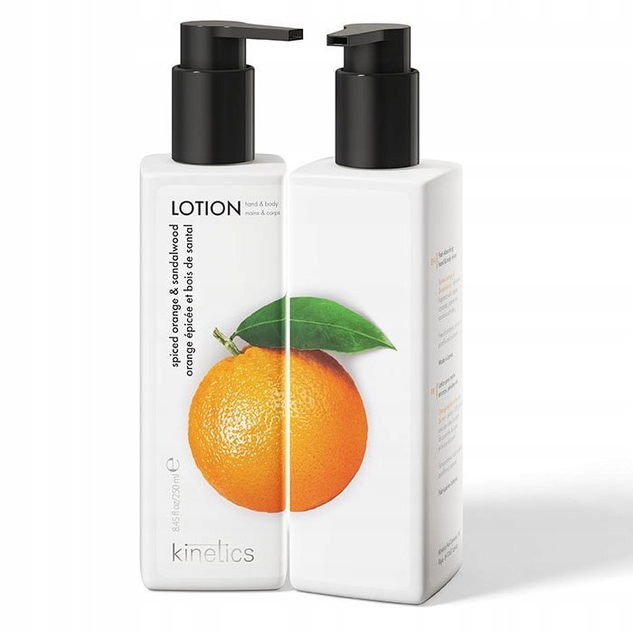 Kinetics Hand & Body Lotion SPICED ORANGE & SANDALWOOD balsam do rąk i ciał