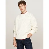 Swetry męskie - Tommy Hilfiger Wełniany sweter | Regular Fit - miniaturka - grafika 1