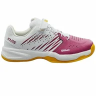 Buty dla dziewczynek - Buty dziecięce do tenisa Wilson Kaos 2.0 QL 38111 Biały - miniaturka - grafika 1