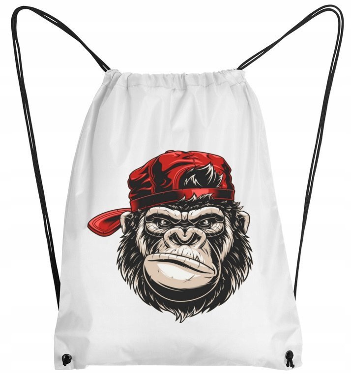 3245 PLECAK WOREK GORYL MAŁPA BASEBALL GORILLA