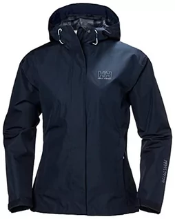 Kurtki damskie - Helly Hansen Helly-Hansen Damska kurtka Seven wodoszczelna - granatowa, średnia 62066-598-M - grafika 1