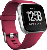 Akcesoria do smartwatchy - Opaska / Pasek Braders do Fitbit Versa / Versa 2 / Versa Lite bordowy / red wine - miniaturka - grafika 1