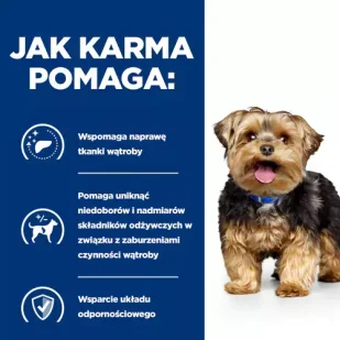 HILL'S PD Prescription Diet Canine L/d Liver Care 10kg - Sucha karma dla psów - miniaturka - grafika 3