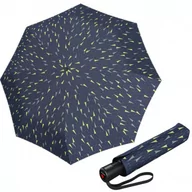 Parasole - KNIRPS A.200 ENJOU BLUEBERRY - elegancki damski parasol w pełni automatyczny - miniaturka - grafika 1