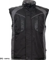 Kamizelki męskie - CERVA NYALA kamizelka ocieplana wodoodporna - czarny S - miniaturka - grafika 1