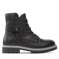 Botki damskie - Trapery Filipe 11932 Czarny - miniaturka - grafika 1