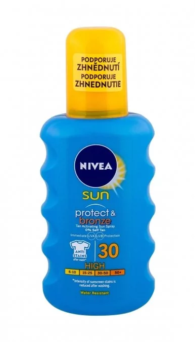 Nivea Sun Protect & Bronze Spray do opalania SPF30+ 200ml