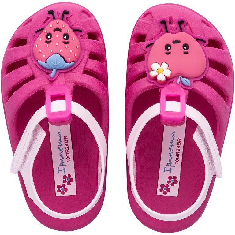 Ipanema Ipanema dziecięce sandały SUMMER XIV B 83615-BC948 DARK PINK/LIGHT PINK 24