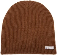Czapki damskie - Neff Męska codzienna czapka beanie Neff - magenta, jeden rozmiar Brązowy Jeden rozmiar - miniaturka - grafika 1