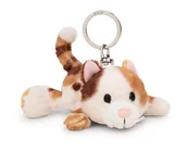 Plecaki - NICI 62132 breloczek kotek na szczęście, wierny towarzysz do plecaka lub torby, zawieszka do kluczy dla małych i dużych, 10 cm, brązowy - miniaturka - grafika 1