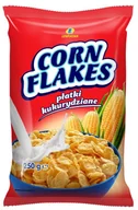 Płatki śniadaniowe i musli - LEWIATAN PŁATKI KUKURYDZIANE 250 G - miniaturka - grafika 1