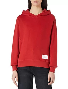 BOSS Damski sweter z kapturem - Swetry damskie - miniaturka - grafika 1