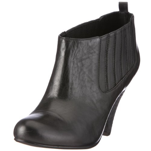 Buffalo London 110-520 Sauvage Leather BROWN387 111869 damskie kozaki, Czarny Czarny 01, 41 EU