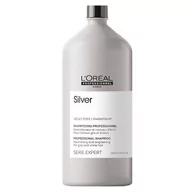 Szampony do włosów - Szampon do włosów siwych i rozjaśnionych 1500ml L'Oreal Professionnel Silver - miniaturka - grafika 1