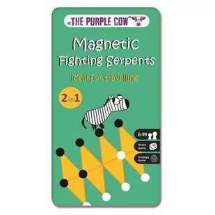 Gra magnetyczna The Purple Cow - Walczące Węże uniw - Gry planszowe - miniaturka - grafika 1