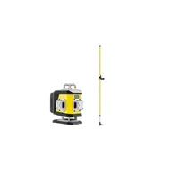 Poziomice laserowe - ZESTAW Laser krzyżowy Nivel System CL4B niebieski + tyczka LP36 Nivel System - miniaturka - grafika 1